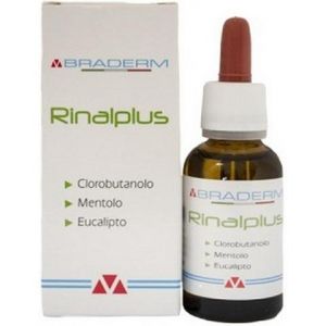 Braderm Rinalplus Decongestant Nasal Drops 30 ml