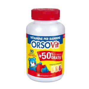 Orsovit Gummies With Vitamins Fruit Flavor 90 Candies
