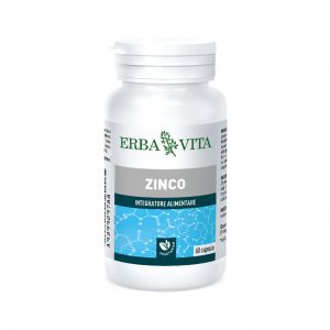 Erba Vita Zinc Immune System Supplement 60 Capsules