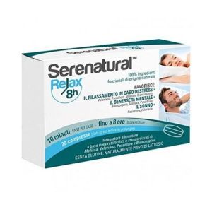 Serenatural Relax 8h 20 Triple Layer P Release Tablets