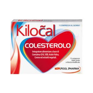 Poolpharma Kilocal Cholesterol Food Supplement 15 Tablets