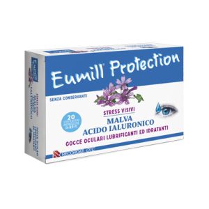 Eumill Protection Eye Drops 20 Single Dose Vials 0.5ml