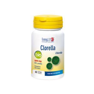 Longlife organic chlorella purifying supplement 60 vegetable capsules