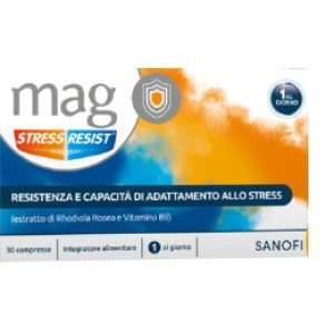 Mag Stress Resist Supplement Of Magnesium And Vitamins 30 Tablets
