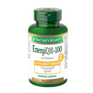 Nature's Bounty EnergiQ10-100 CoEnzymeQ10 Supplement 30 Pearls