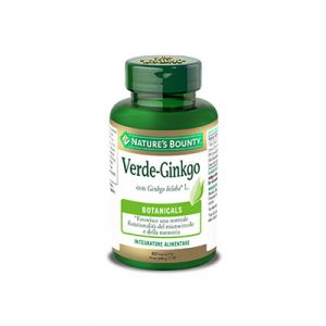 Nature's Bounty Green Ginkgo Antioxidant Supplement 60 Tablets