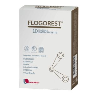 Flogorest Joint And Muscle Anti-inflammatory Supplement 10 Capsules