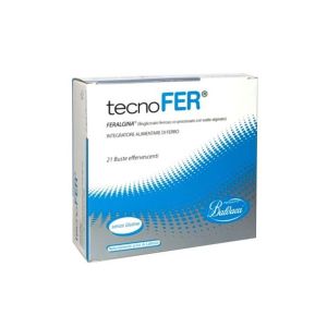 Tecnofer Iron Supplement 21 Effervescent Envelopes