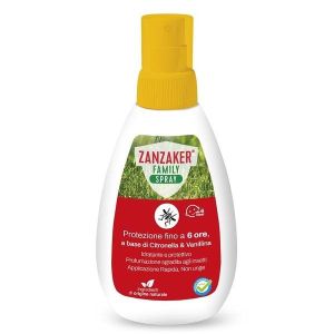 Zanzaker Family Spray Anti-zanzare 6h 100ml