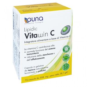 Guna Lipidic Vitawin C Vitamin C Supplement 75 Capsules