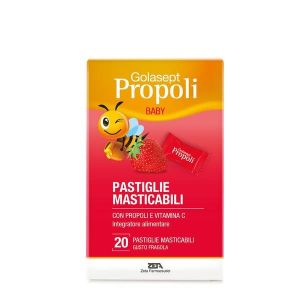 Golasept Propoli Baby Gusto Fragola 20 Compresse