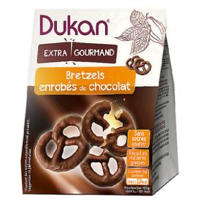 Dukan bretzels dietary chocolate biscuits 100 g