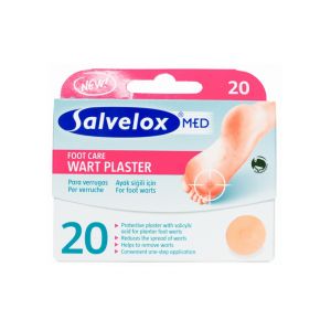 Salvelox Med Wart Patches 23mm 20 Pieces