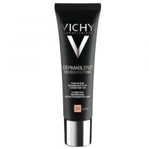 Vichy dermablend 3d fluid foundation covering oily skin tone 35 - 30 ml