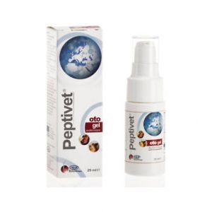 Peptivet Oto Otological Gel For Dogs And Cats 25ml
