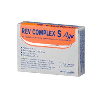 Rev Complex S Age Food Supplement 20 Capsules