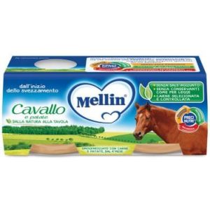 Mellin Homogenized Horse Meat With Potatoes 2x80g