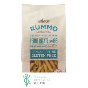 Rummo Penne Rigate N66 Brown Rice And Corn 400g