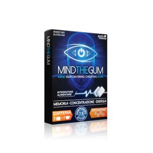 Mind The Gum Supplement For Memory And Concentration 9 Chewing Gum