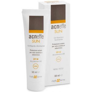 Acneffe sun spf 30 high uvb protection for acneic and seborrheic skin 50 ml