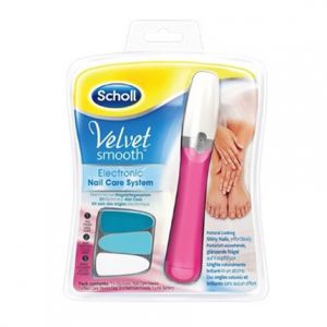 Dr. Scholl Velvet Smooth Electronic Nail Care Kit for Hands and Feet