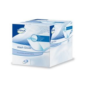 Tena Wash Glove Detergent Gloves 50 Pieces