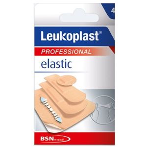 Leukoplast Elastic Assorted Plasters 3 Formats 20 Pieces