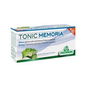 Specchiasol Tonic Memoria Food Supplement 12 vials of 10ml