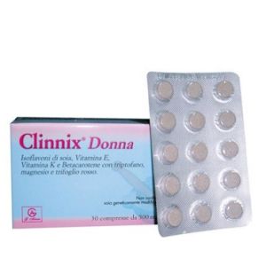 Clinnix Tablets Woman Menopause Food Supplement 30 Tablets