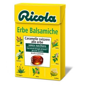 Ricola Balsamic Herbs Swiss Sweets Without Sugar 50 g