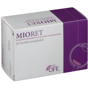 Offhealth Mioret Food Supplement 20 Buccal Sachets