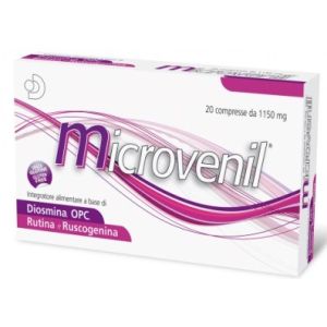 Microvenil food supplement 20 tablets 1150mg