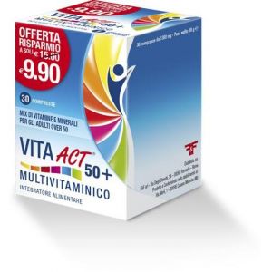 Act Vita Line Act 50 Multivitamin Supplement 30 Tablets
