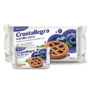 Vidafree Crostallegra Blueberry Flavor Gluten Free 180 g