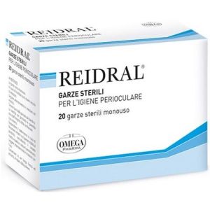 Reidral Sterile Gauzes For Eye Hygiene 20 Pieces