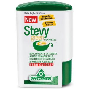 Specchiasol New Stevy Green Sweetener Dispenser 100 Tablets