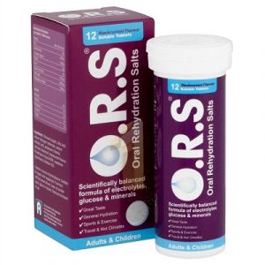 Ors Black Currant Flavor Soluble Tablets 12 Tablets