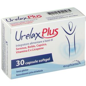 Ecupharma urelax plus food supplement 30 softgel capsules