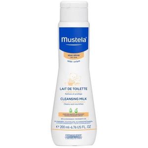 Mustela Toilette Milk Cleansing Babies Dry Skin 200 ml