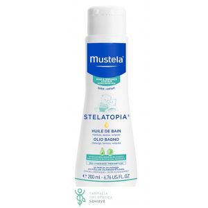 Mustela Stelatopia Bath Oil For Dry Skin With Atopic Tendency 200ml