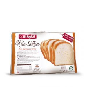 Biaglut Soft White Bread Sliced 2x200g
