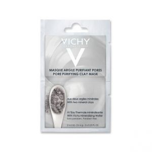 Vichy clay mineral mask purifying combination to oily skin 2x6ml