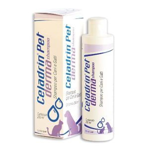 Celadrin Pet Derma Shampoo Dermatite Cani Gatto 200ml