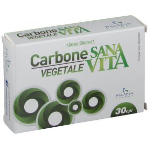 Sanavita Carbone Vegetale Integratore 60 Compresse