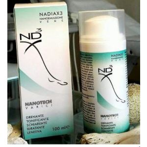 Nadiax 3 nanoemulsion draining and toning cream 100 ml