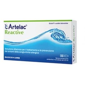 Artelac Reactive Ophthalmic Solution Allergic Conjunctivitis 10 Single Doses