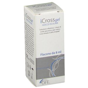 iCross Gel Lubricant Eye Drops 8 ml