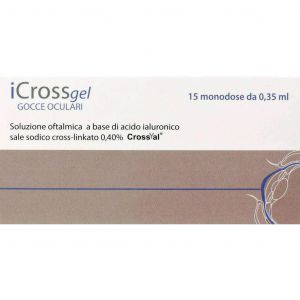 iCross Gel Lubricating Eye Drops 15 Ophtheols
