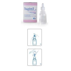 Saginil vaginal washings normalizing vaginal mucocutaneous reactivity 125 ml