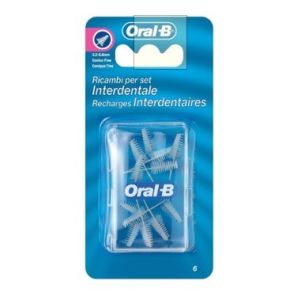 Oral-b Refill Interdental Brushes Conical Fine 3-6.5 Mm